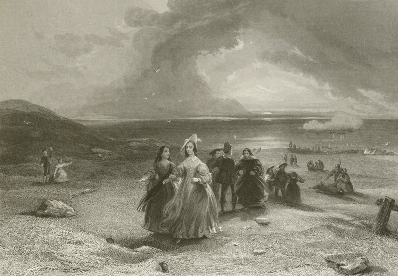 The Queen at Burlington by after George Cattermole