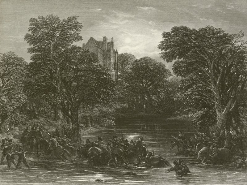 The Scots Pursued After the Battle of Preston by after George Cattermole