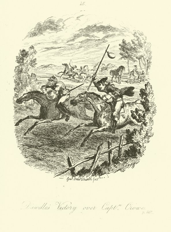 Illustration for Launcelot Greaves by after George Cruikshank