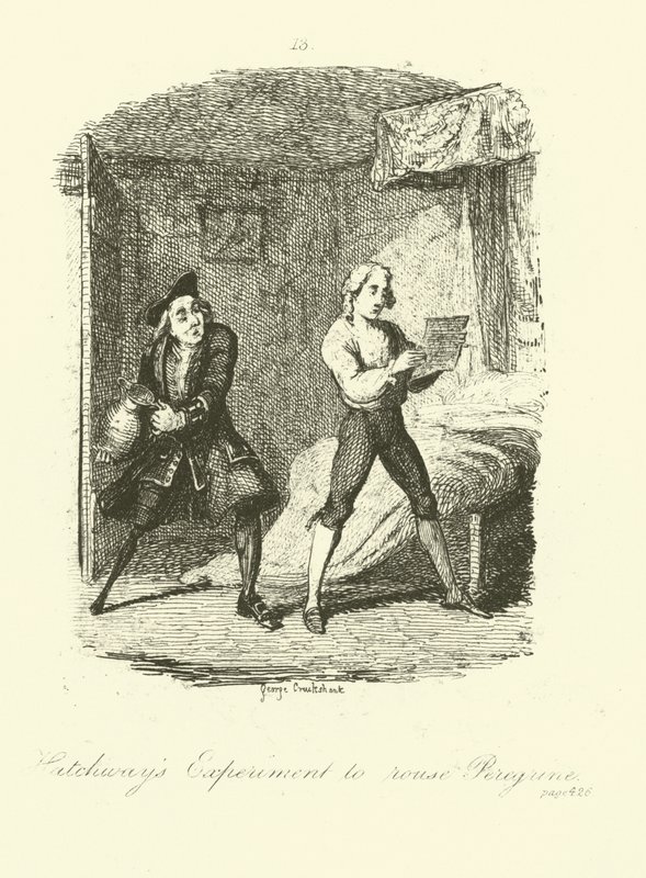Illustration for Peregrine Pickle by after George Cruikshank