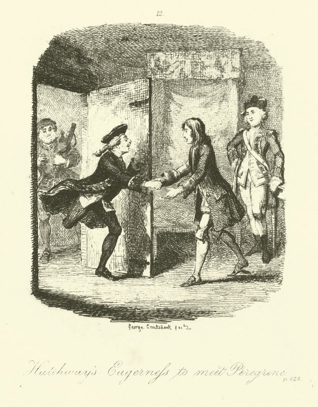 Illustration for Peregrine Pickle by after George Cruikshank