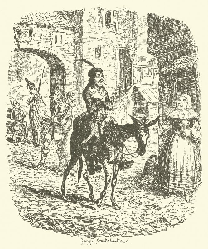 Illustration for Tristram Shandy by after George Cruikshank