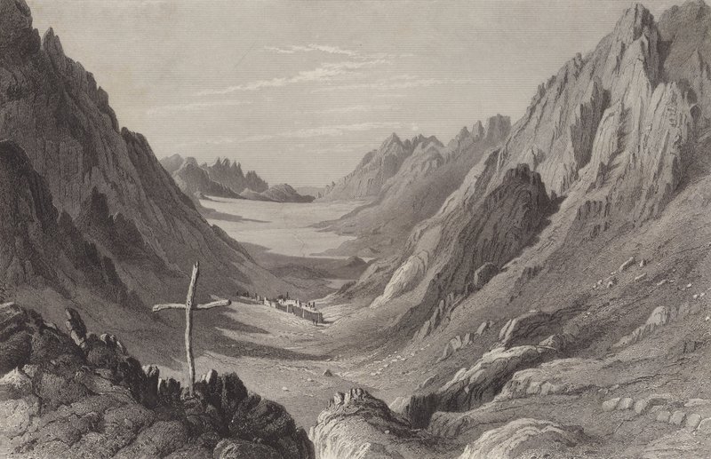 The Wilderness of Sinai by after Harry Fenn