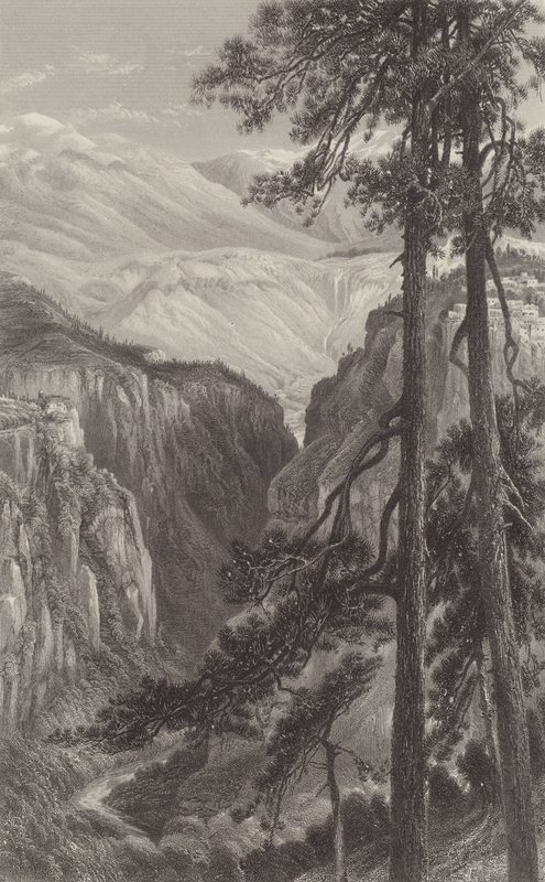 The sides of Lebanon by after Harry Fenn