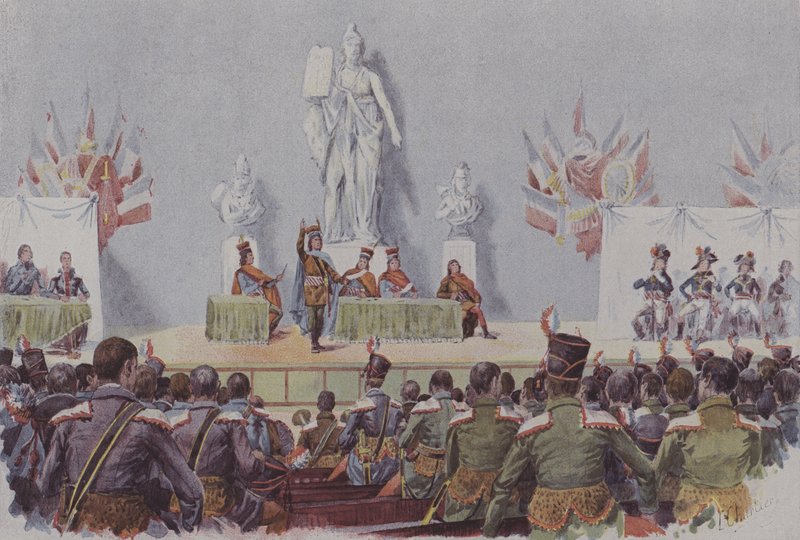 Illustration from Souvenirs de l