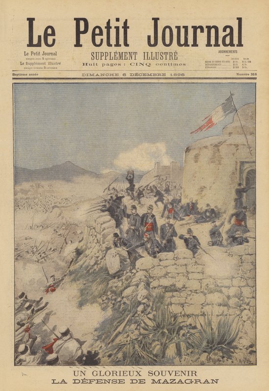 A Glorious Memory. The Defence of Mazagran by after Henri Meyer