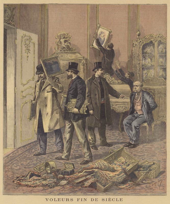 An Audacious Robbery by after Henri Meyer
