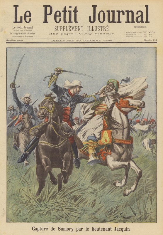 Capture of Samory Toure by Lieutenant Jacquin by after Henri Meyer