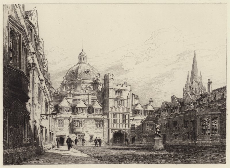 Brasenose College by after Henri Toussaint