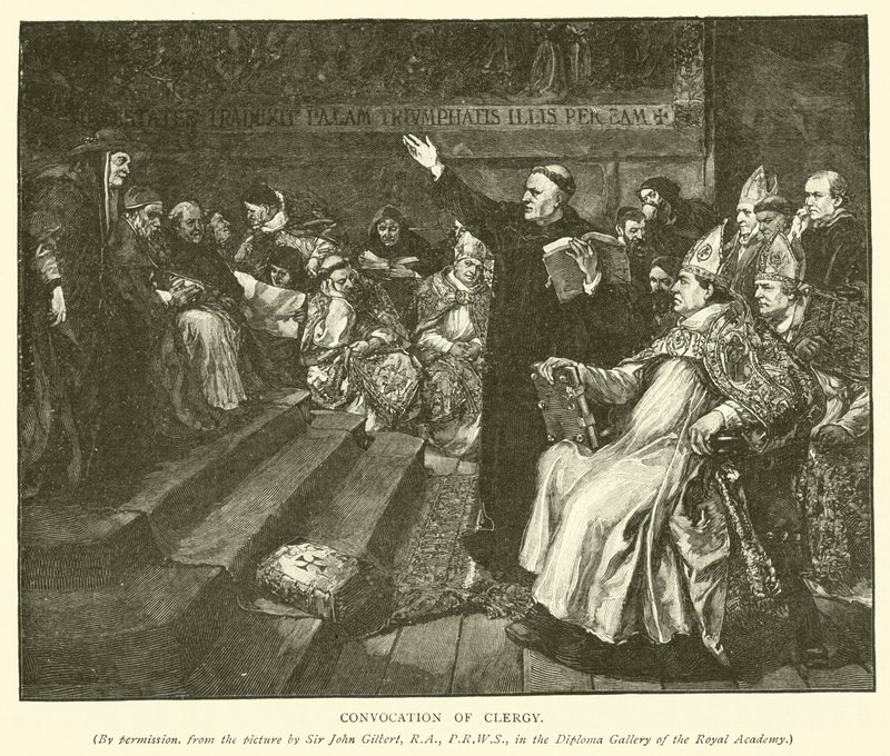 Convocation of Clergy by after John Gilbert