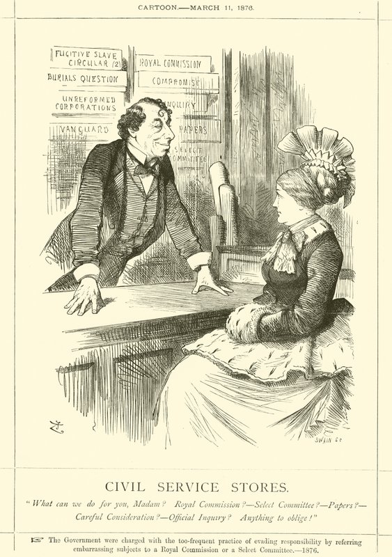 Civil Service Stores by after John Tenniel