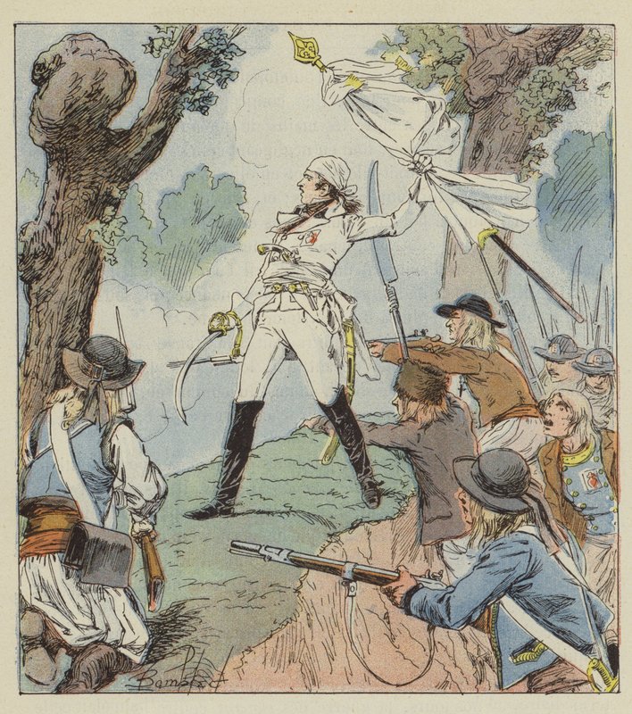 Charette is the True Hero of the War of Vendée by after Louis Charles Bombled