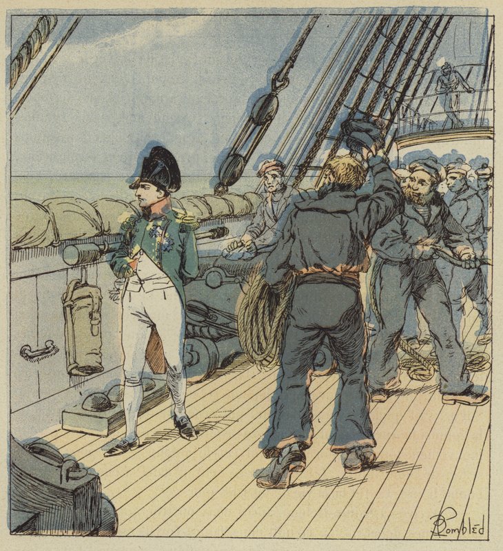 In the Early Days, the Crew Showed Great Curiosity by after Louis Charles Bombled