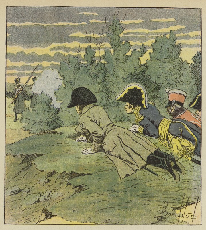 The Emperor runs a great danger at Jena by after Louis Charles Bombled