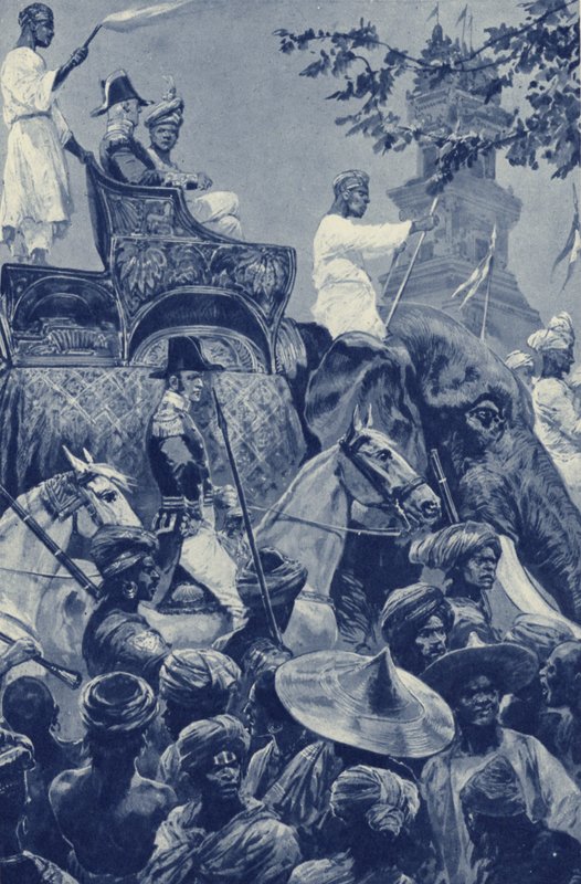Singapore, the British Enter the Town, Surrendered by the Sultan of Johore in 1824 for a Sum of Money by after Richard Caton II Woodville