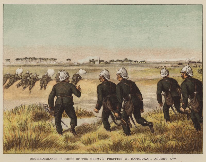 Reconnaissance in force of the enemy