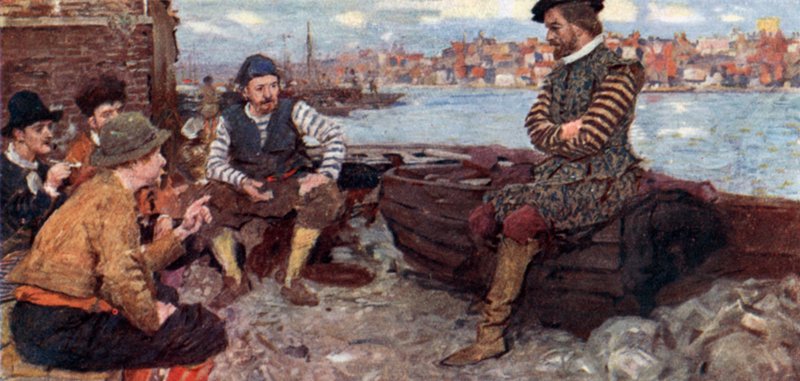 Shakespeare Talking with Some of Raleigh