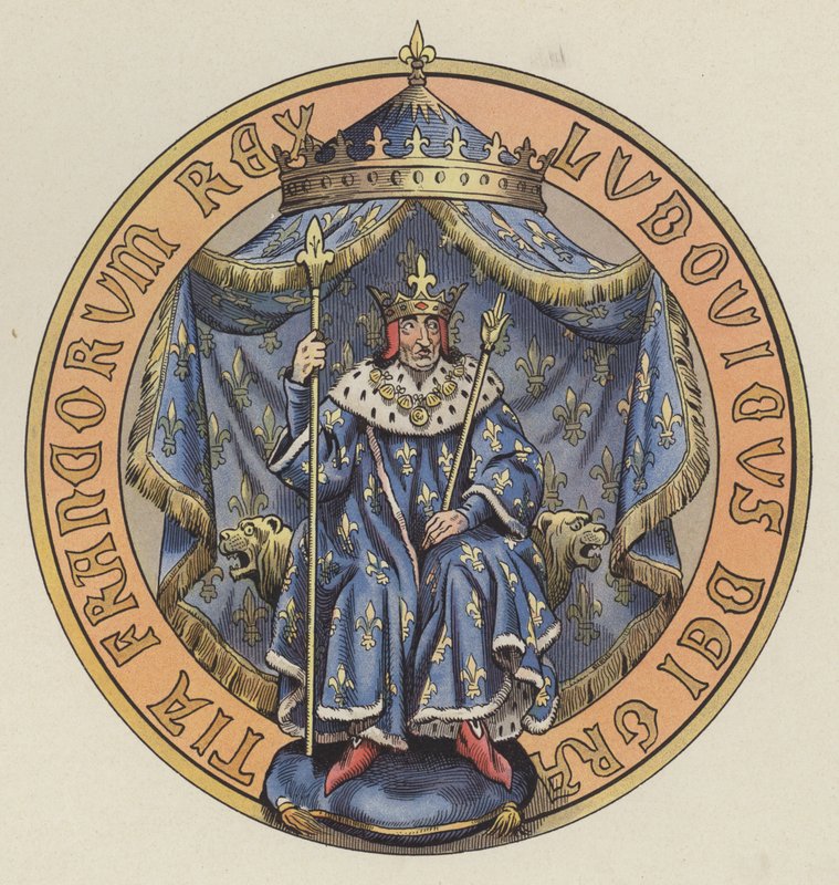 Louis XI, King of France by pseudonym for Onfray de Breville Jacques Job