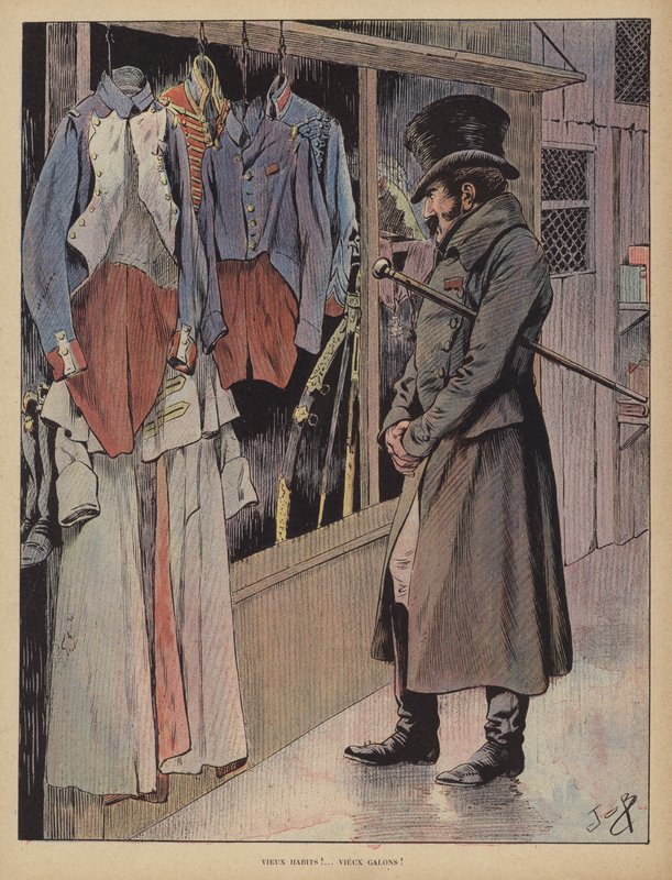 Old Clothes! Old Stripes! by pseudonym for Onfray de Breville Jacques Job