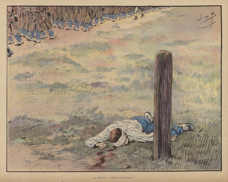 The Parade - After the Execution by pseudonym for Onfray de Breville Job