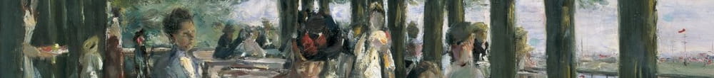 The Terrace at the Restaurant Jacob in Nienstedten on the Elbe (Max Liebermann)