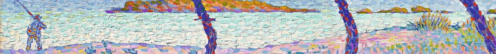 The Beach at Saint-Clair (Henri Edmond Cross)