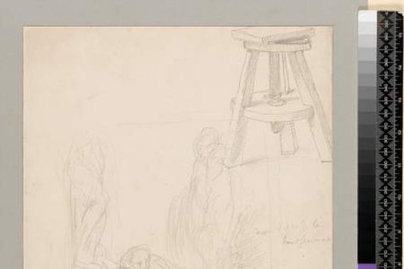 Eugene (1798-1863) (attr. to) Delacroix