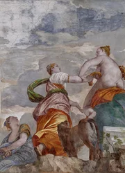 Fortune, Ambition and Envy, the Room of the Little Dog (detail)