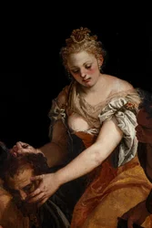 Judith with the Head of Holofernes (detail)