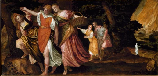Loth and His Daughters (c.1580)
