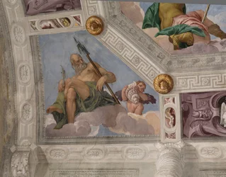 Paolo Caliari Known as Veronese, Fresco, Villa Barbaro, Maser, Italy