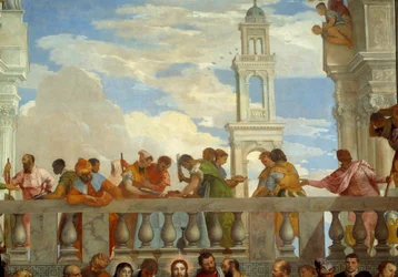 The wedding of Cana (detail)