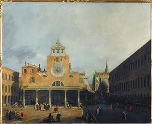 The Square in Front of San Giacomo di Rialto, Venice