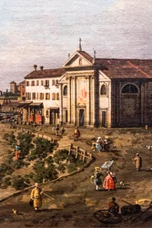 View of Dolo on the Brenta (detail)