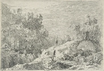 Landscapes with Five Bridges, no date
