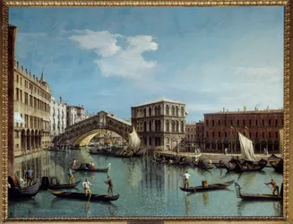 The Rialto Bridge in Venice