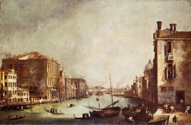View of Canal Grande from San Vio