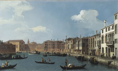 View of the Santa Chiara Canal, Venice, circa 1730
