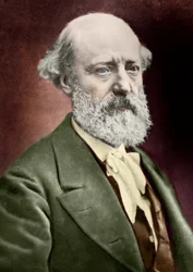 Portrait of the Architect Eugene Viollet-le-Duc (1814-1879)