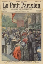 Strike by Cafe Waiters in Paris