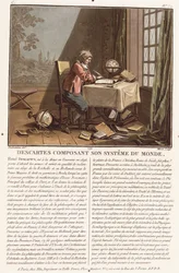 Descartes Composing His World System, c.1786-1792