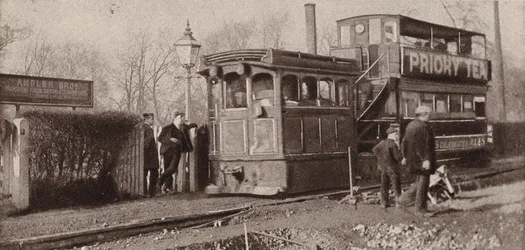 Last of the old steam trams in Birmingham