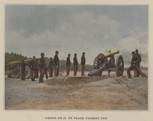 24-Pounder Cannon Firing
