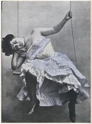 Girl on a swing