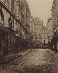 Rue Childebert, taken from Rue d
