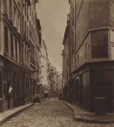 Moineaux Street around 1866, Demolished for the Opening of Opera Avenue