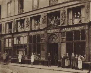 The Pied-de-Mouton Restaurant, Vauvilliers Street