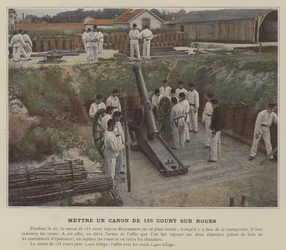Mounting a 155 Short Cannon on Wheels