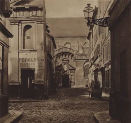 Erfurth Street, taken from Ciseaux Street in 1866