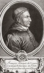 Francisco Jiménez de Cisneros. Portrait